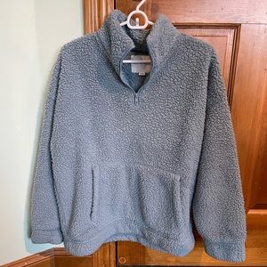 American Eagle Sherpa Crewneck
